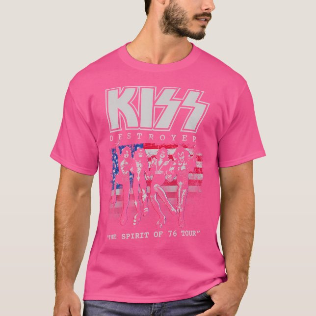 Kiss Destroyer The Spirit Of '76 T-Shirt (Vorderseite)