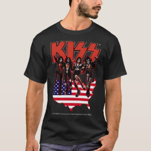 Kiss Destroyer Worldwide 1976 Rock Band T-Shirt