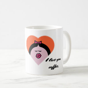 Kiss Emoji Tasse