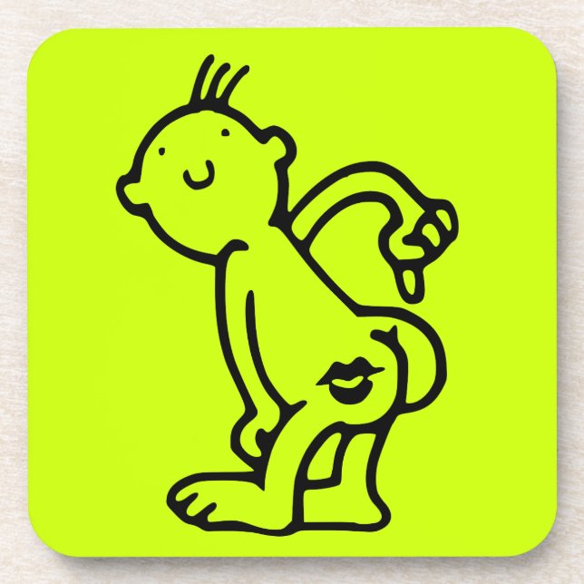 Kiss Getränkeuntersetzer (Vorderseite)