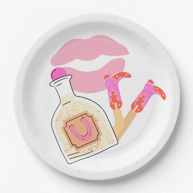 Kiss Goodbye Collection Pappteller (Vorderseite)