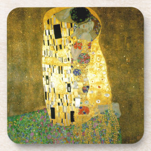 Kiss ~ Gustav Klimt Getränkeuntersetzer