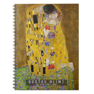 Kiss - Gustav Klimt Notizblock