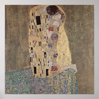 Kiss - Gustav Klimt Poster