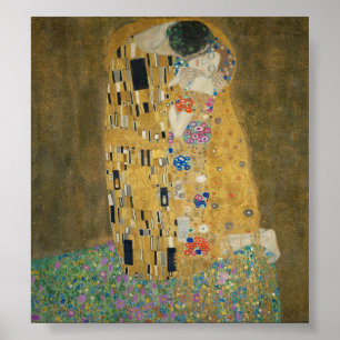 Kiss - Gustav Klimt Poster