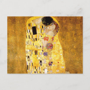 Kiss Gustav Klimt Postkarte