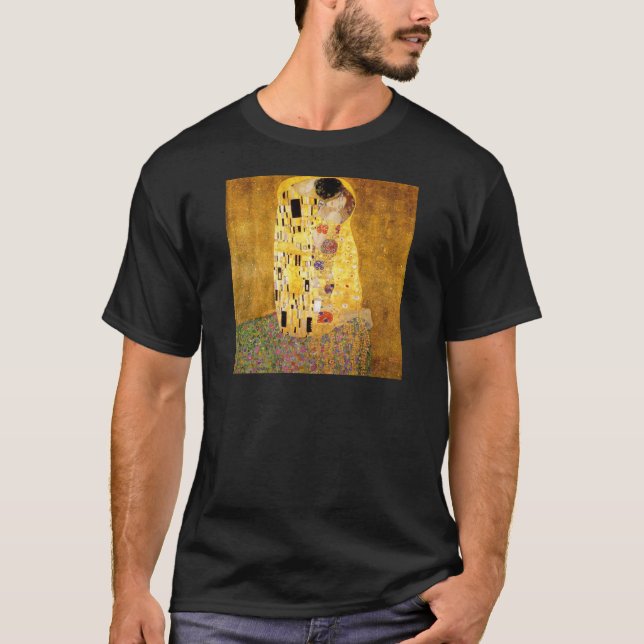 Kiss Gustav Klimt T-Shirt (Vorderseite)