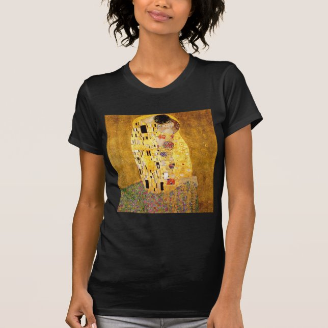 Kiss Gustav Klimt T-Shirt (Vorderseite)