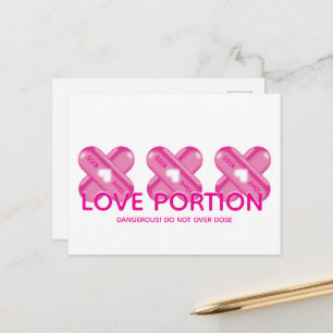 KISS KISS KISS Hut Postkarte