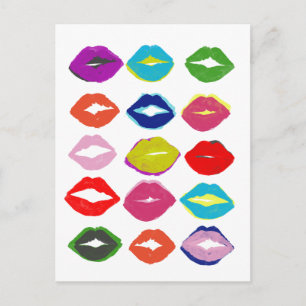 Kiss Kiss Postkarte