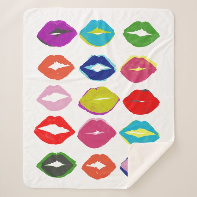 Kiss Kiss Sherpadecke (Vorderseite)