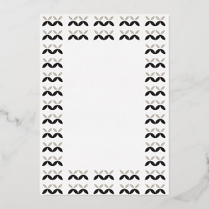 Kiss Kiss xx Foil Einladung