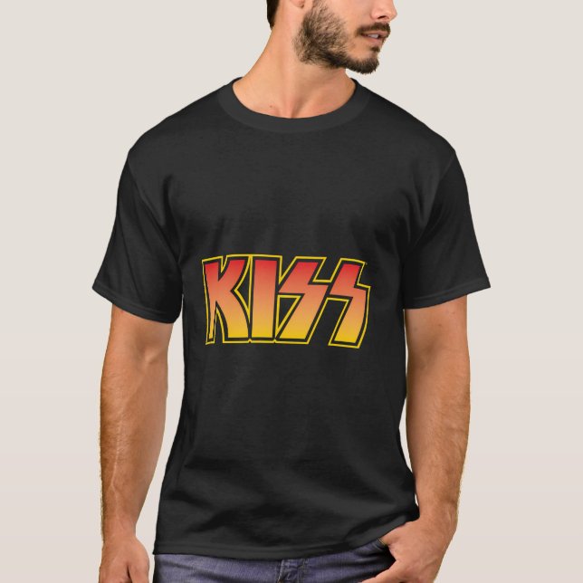 Kiss - klassisch T-Shirt (Vorderseite)
