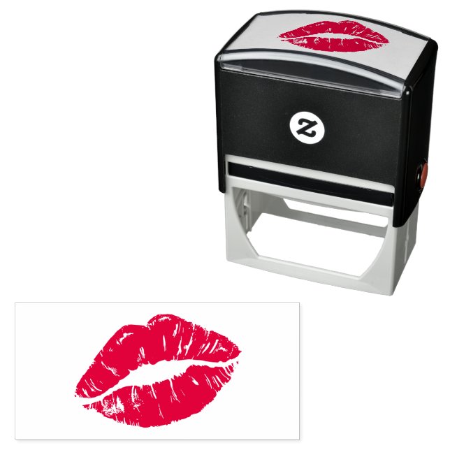Kiss Lip Permastempel (Beispiel)