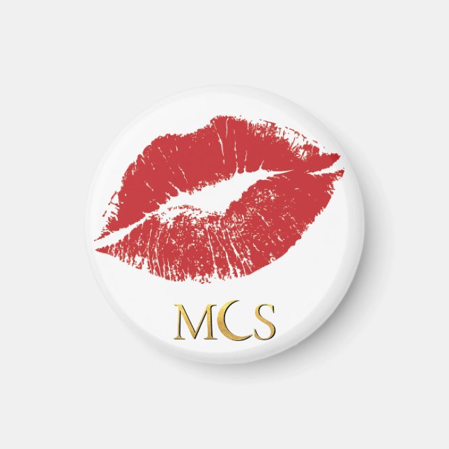 Kiss Lips Calypso's Heart Magnet (Vorne)