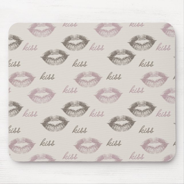 Kiss Lips Mousepad (Vorne)