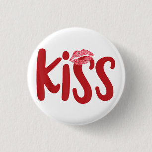 Kiss Marry Kill Girls Group Trio KISS Kostüm Rot Button
