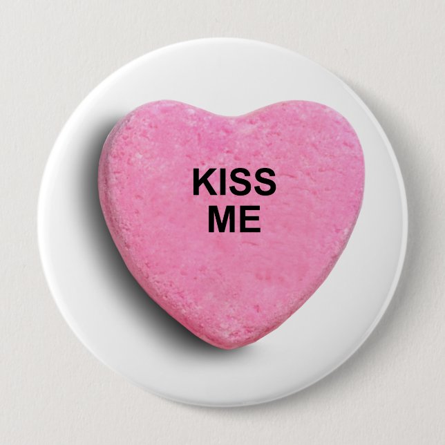 KISS ME BUTTON (Vorderseite)
