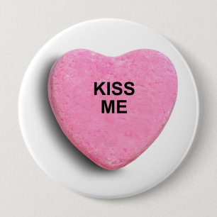KISS ME BUTTON