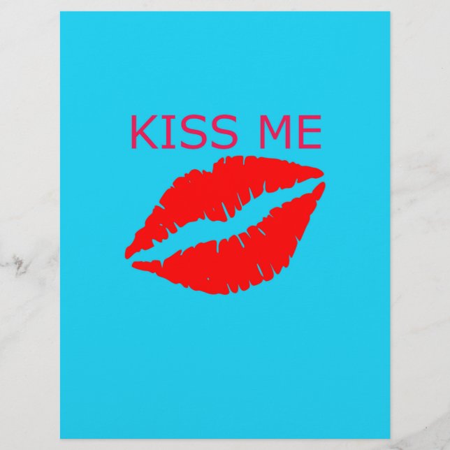 Kiss Me Flyer (Vorne)