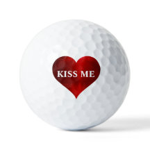 KISS ME Golf Balls