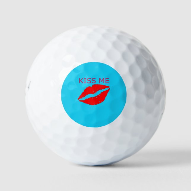 Kiss Me Golfball (Vorderseite)