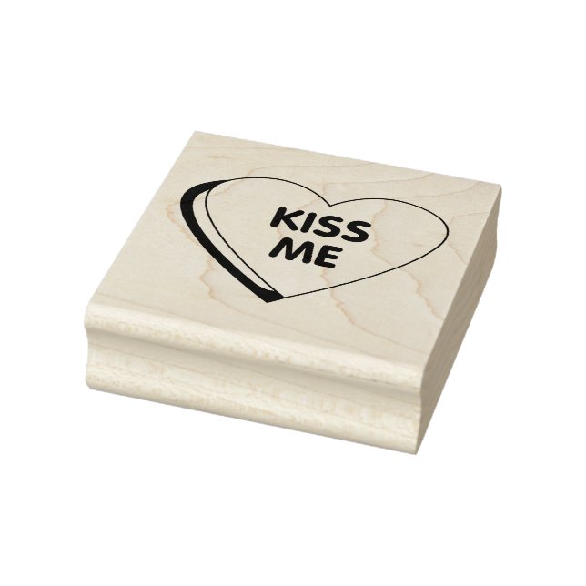 Kiss Me Gummistempel (Stempel)