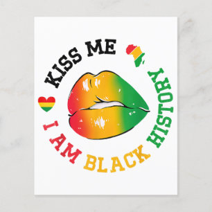 Kiss Me I Be Black History Montag Afroamerikaner