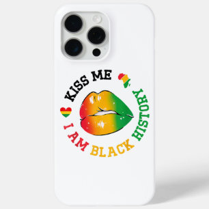 Kiss Me I Be Black History Montag Afroamerikaner Case-Mate iPhone Hülle