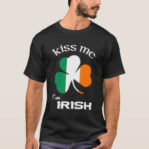 Kiss Me I is Irish St Patrick's Day T-Shirt