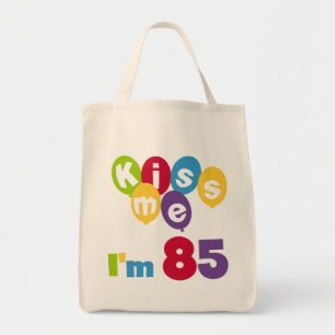 Kiss Me Ich bin 85 Geburtstagsgeschenke und T - Sh Tragetasche