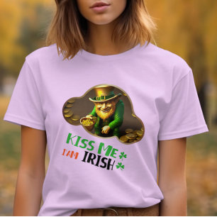 Kiss Me, ich bin irisch - Emerald Isle Revelry T-Shirt