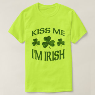 Kiss Me Ich bin irisch T-Shirt