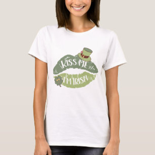 Kiss Me Ich bin irisch T-Shirt