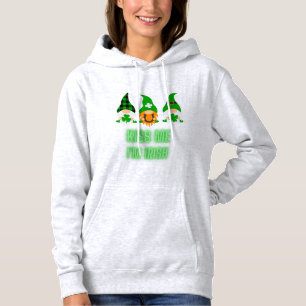 Kiss Me Ich bin Irish St. Patrick's Day Gnome Klee Hoodie