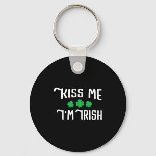 Kiss Me I'm Irish Funny St Patrick's Day Schlüsselanhänger