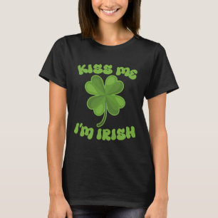 Kiss Me I'm Irish Patricks Day T-Shirt