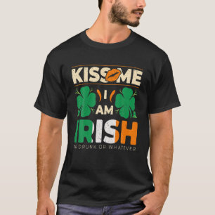 Kiss Me I'm Irish Saint Patrick Day T-Shirt