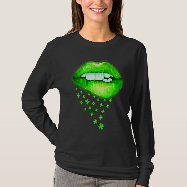 Kiss Me I'm Irish St Patricks Day  2 T-Shirt (Vorderseite)