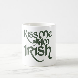 Kiss me Im Irish Tasse