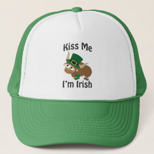 Kiss Me I'm Irish Yak Truckerkappe