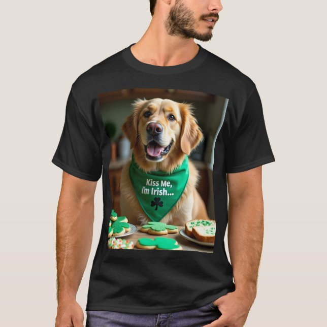 Kiss Me Irish Setter T-Shirt (Vorderseite)