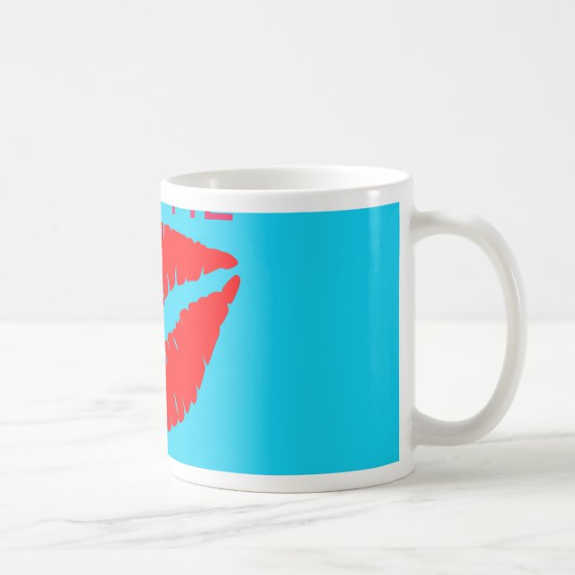 Kiss Me Kaffeetasse (Rechts)