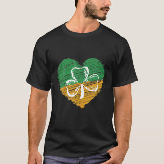 Kiss Me Kiss Me Ich bin Irish Ti Gefärbte Krawatte T-Shirt