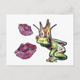 Kiss Me Postkarte