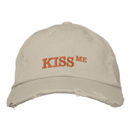 KISS ME Retro-Hat-Mode / Fun-Party-LKW-Kappe Bestickte Baseballkappe
