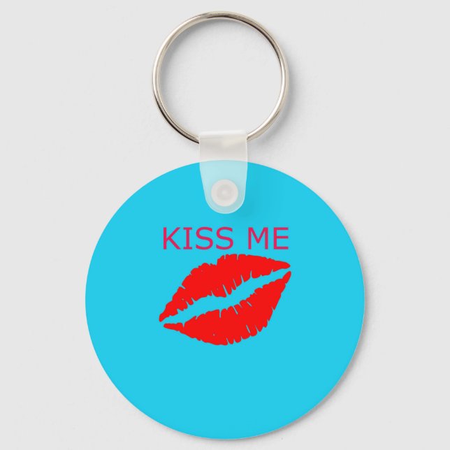 Kiss Me Schlüsselanhänger (Vorderseite)