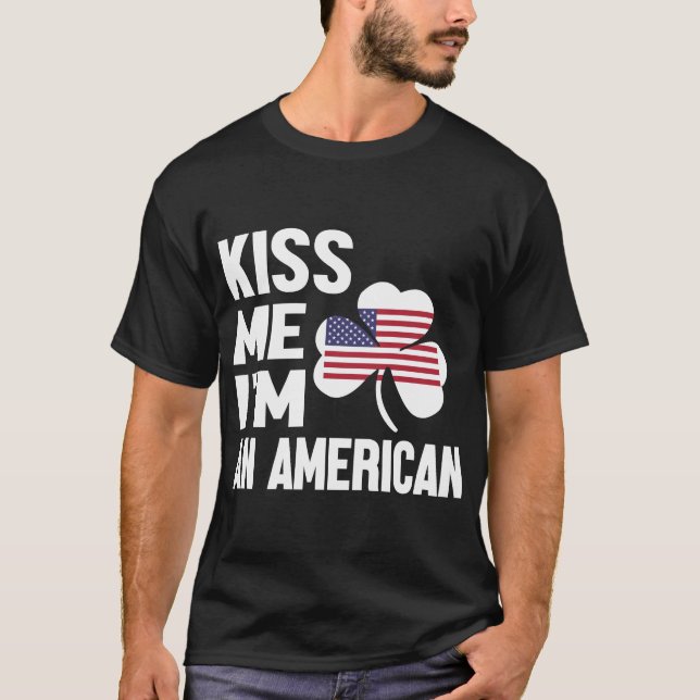 Kiss Me Series (Ich bin Amerikanerin) Männerrolle  T-Shirt (Vorderseite)