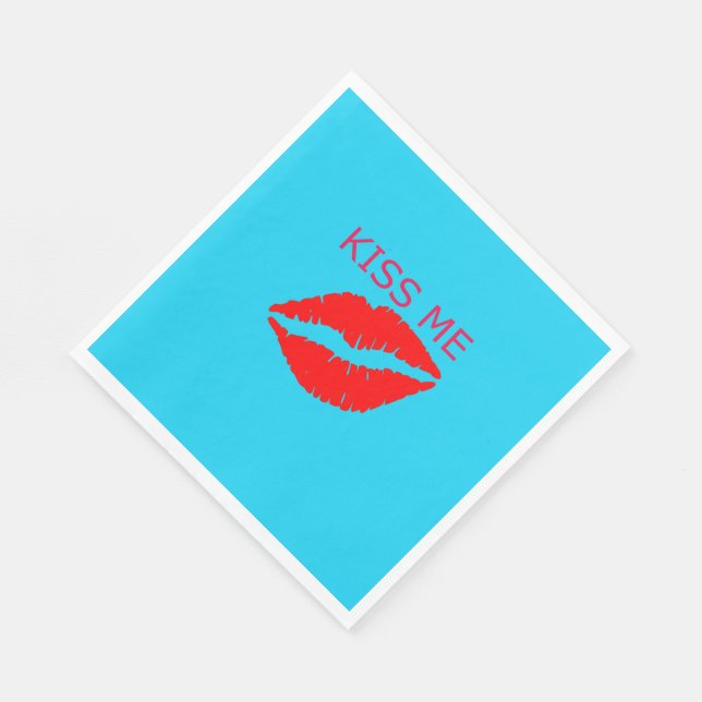 Kiss Me Serviette (Ecke)
