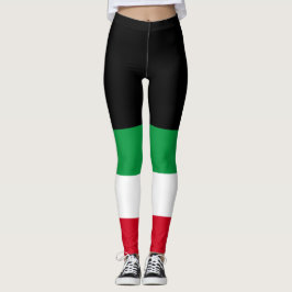 Kiss meine Cannoli lustige italienische Flagge Leggings